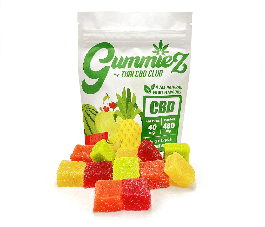 CBD Gummiez 4 Fruit Flavors